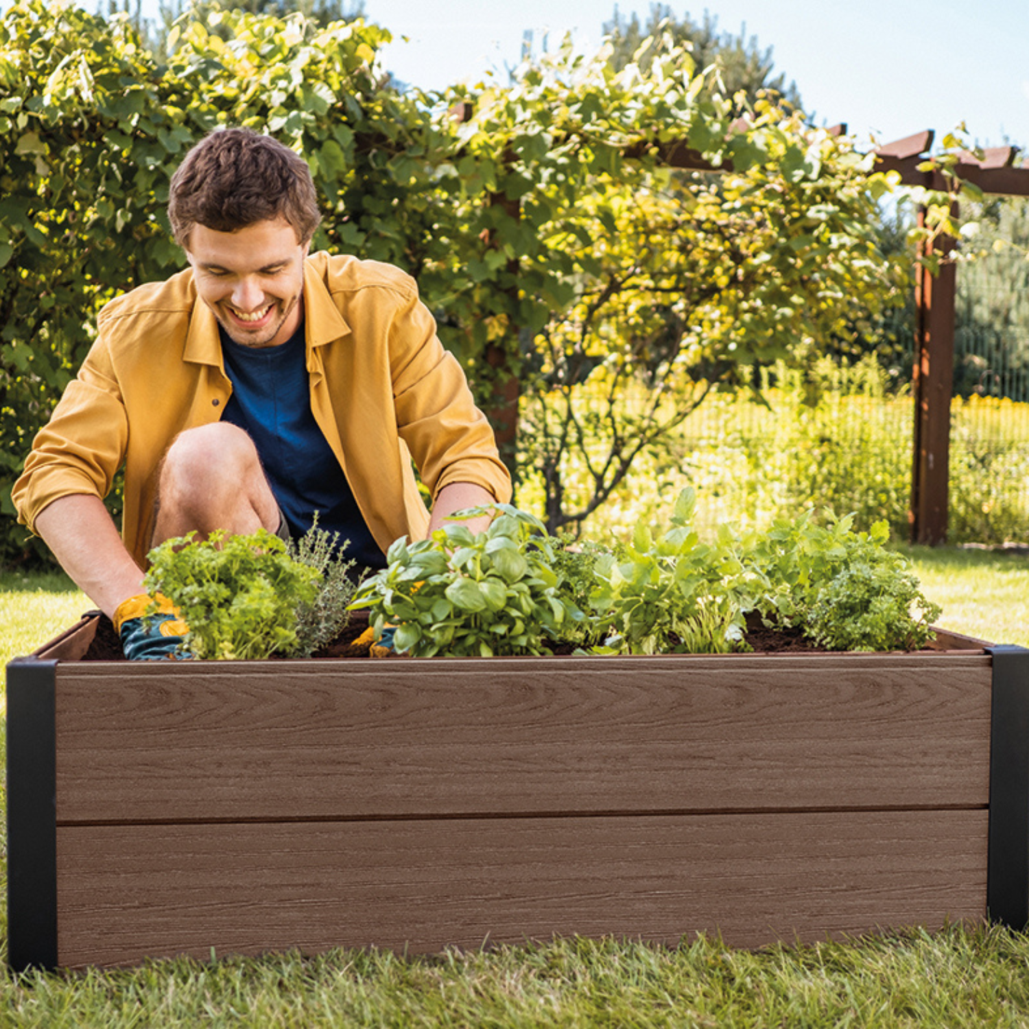 Keter Maple Garden Bed — vyvýšený záhon 106×50 cm, hnedý