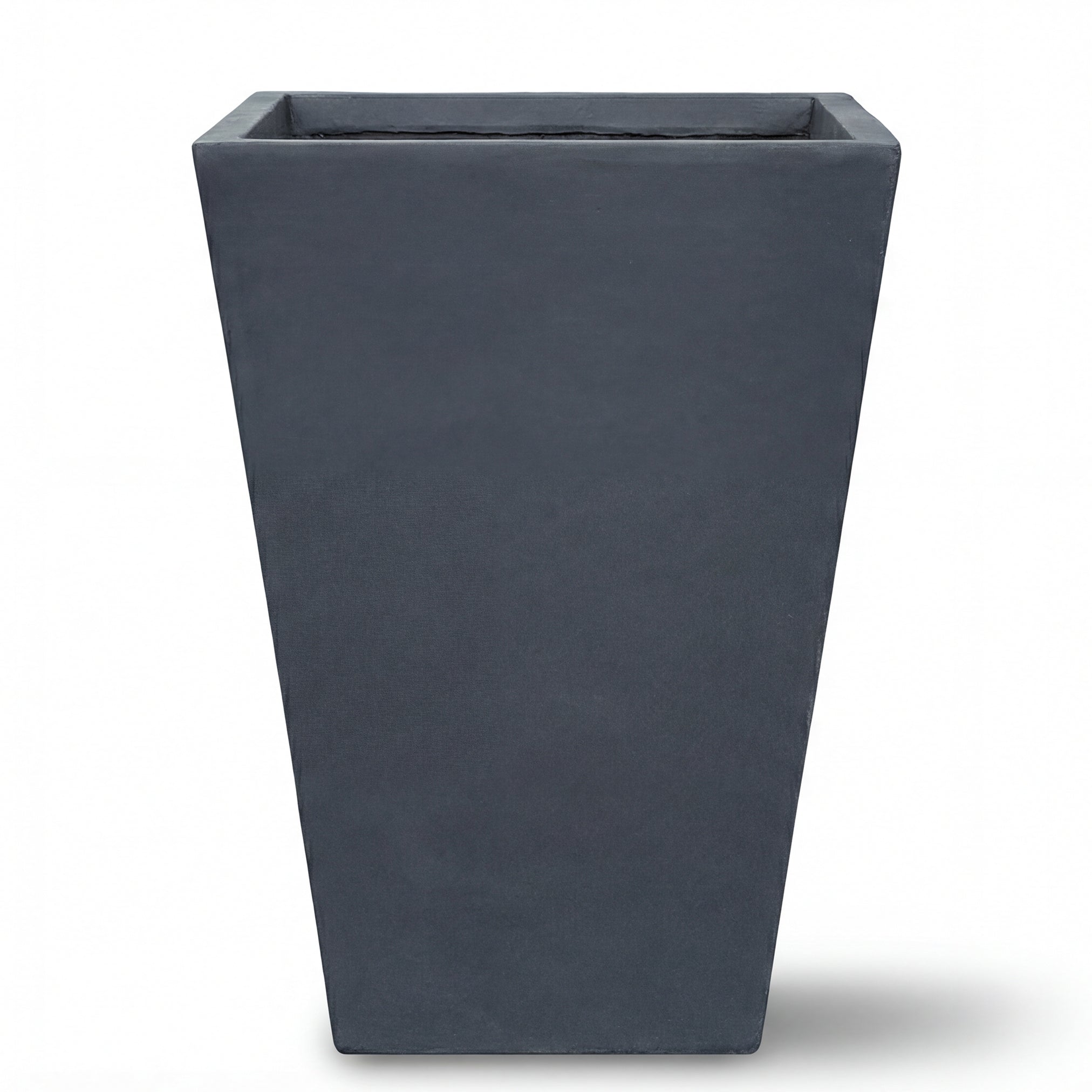 Betonový květináč AERIS - Tmavě šedá