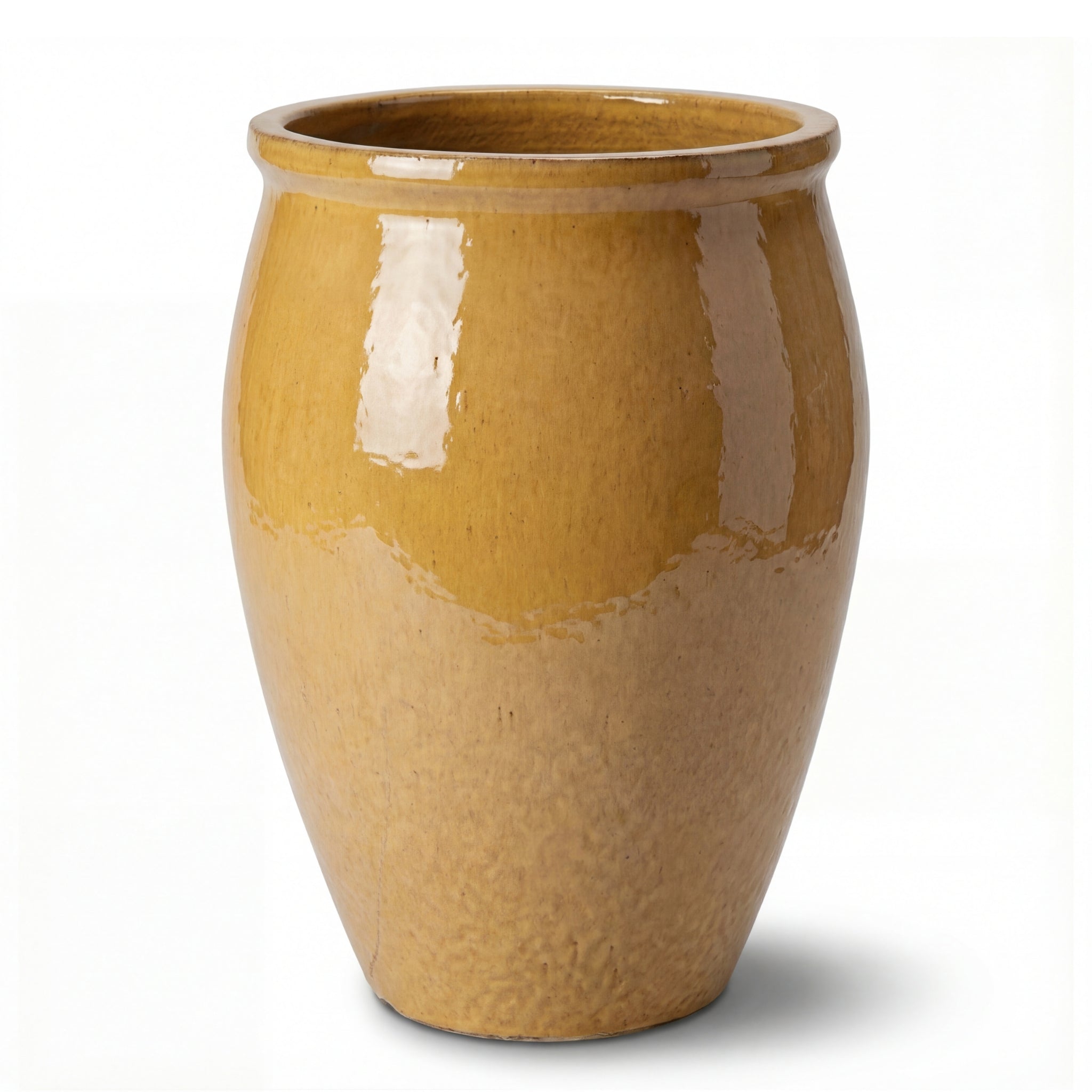 Keramický kvetináč BACCHUS - Azúrovo modrá