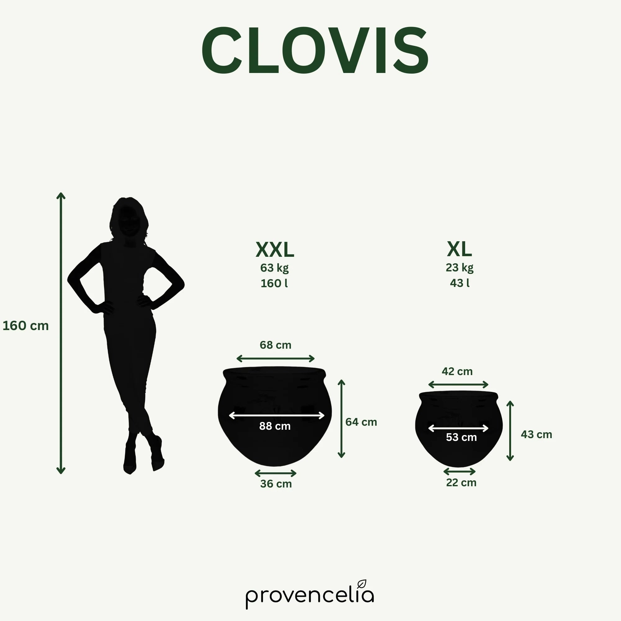 Keramický kvetináč CLOVIS jesenná oranžová – štýl Provence, robustný a elegantný