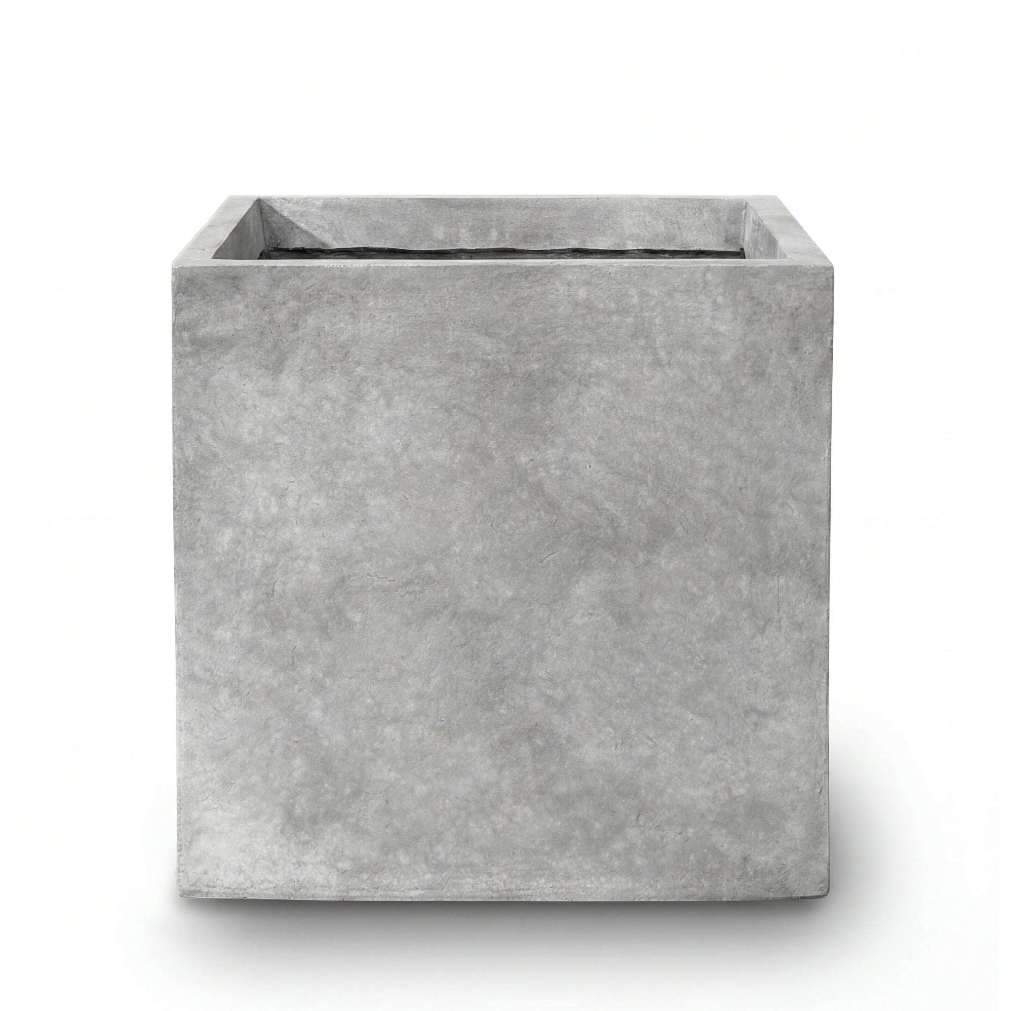 Betonový kvetináč Kubix (50 x 50 x 50 cm) - Svetlosivá