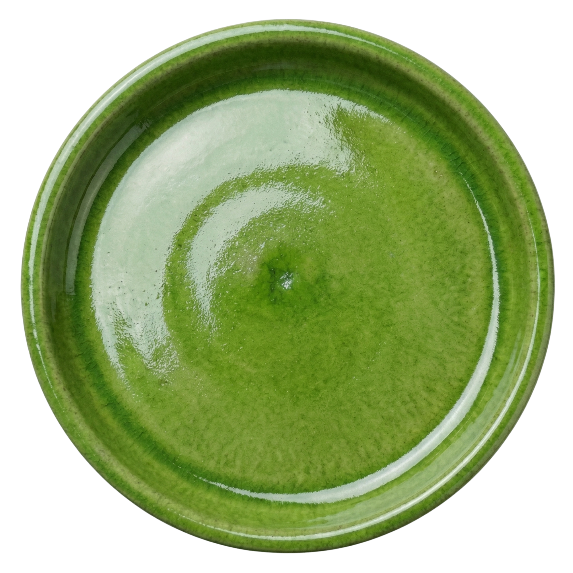 Podmiska pod květináč - Jablkově zelená