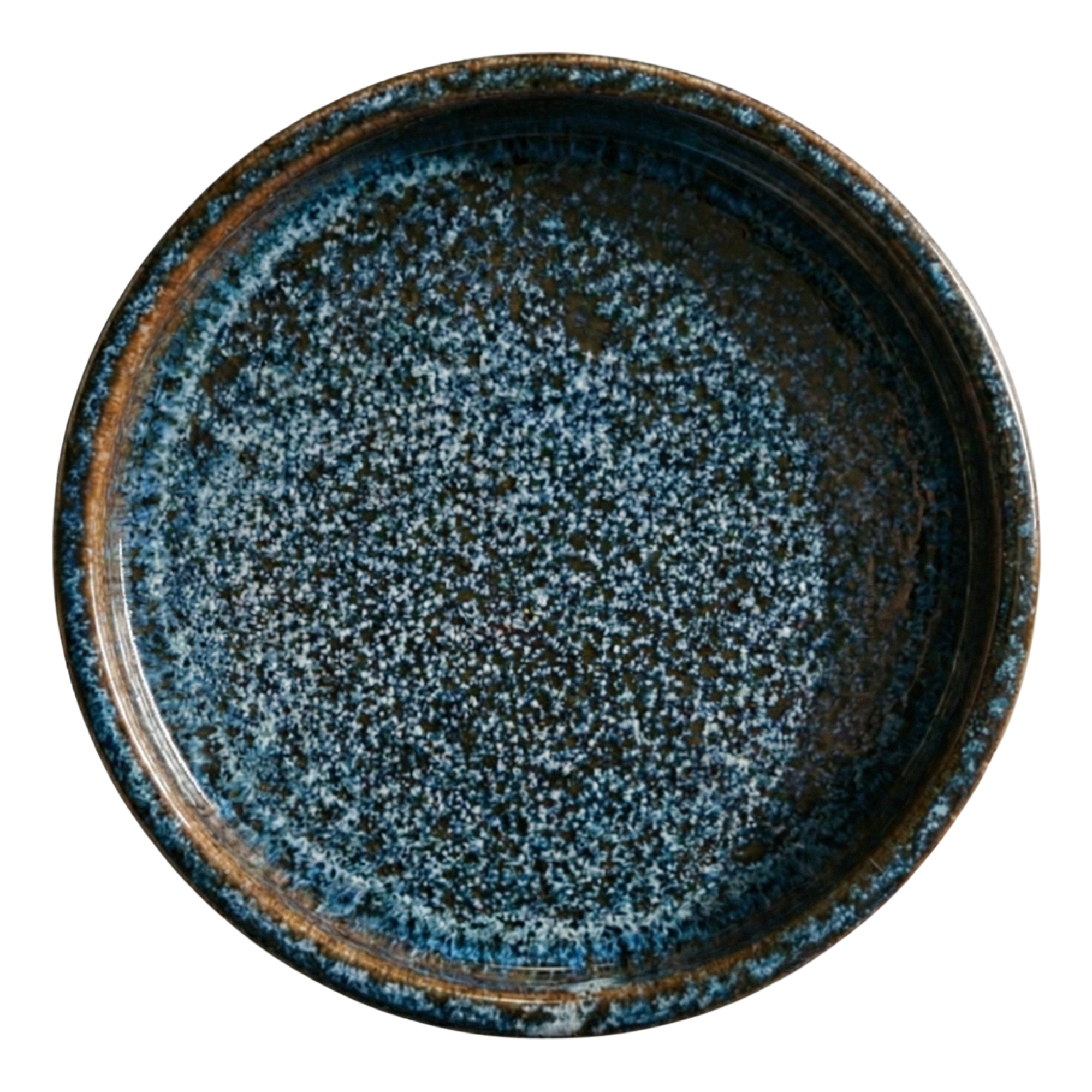 Podmiska pod kvetináč – Ľadovo modrá