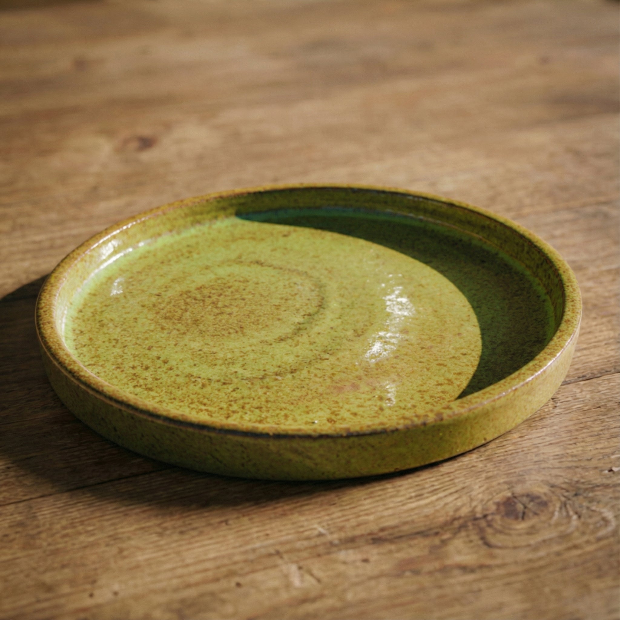 Podmiska pod kvetináč - Jesenná zelená