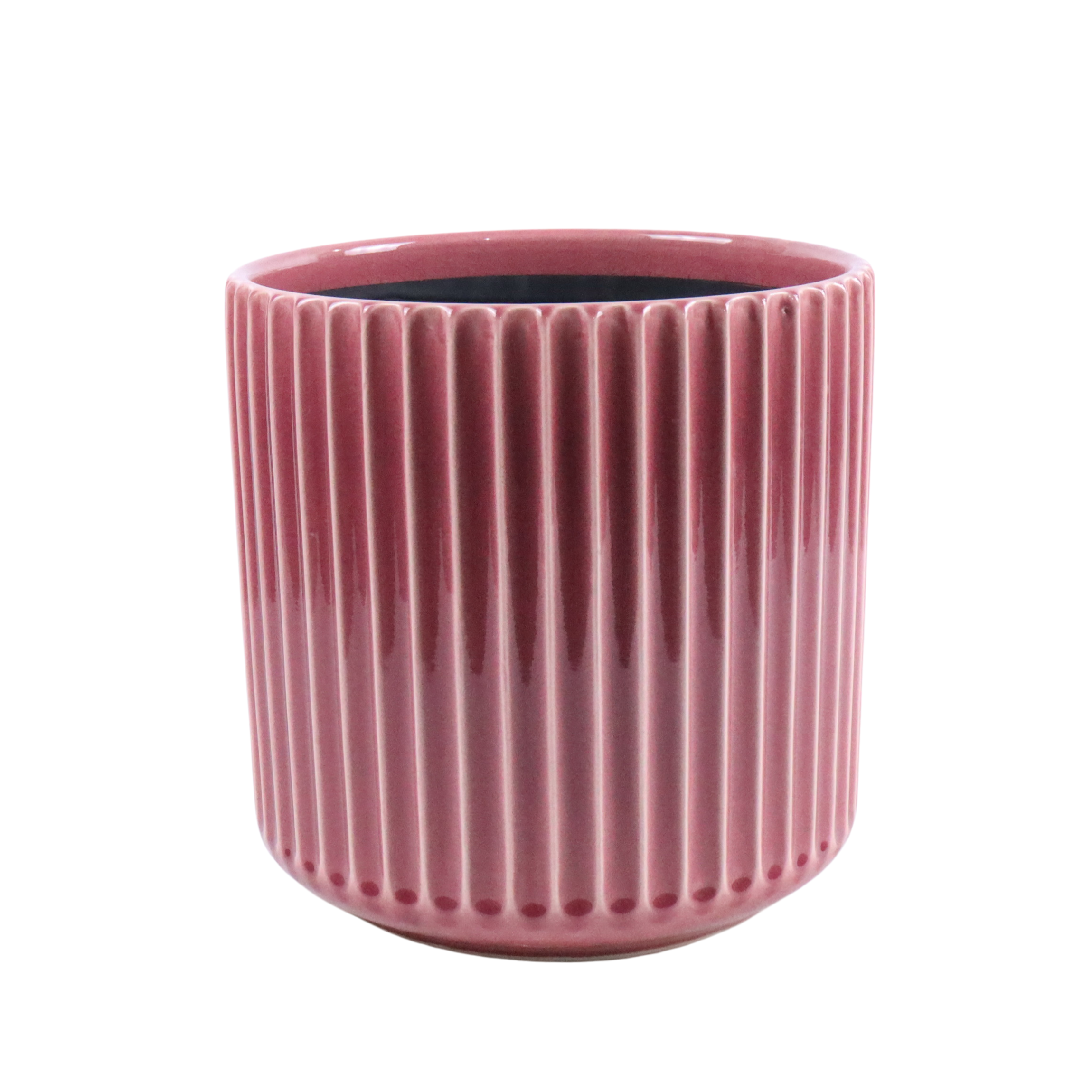 Keramický kvetináč London – Ružový