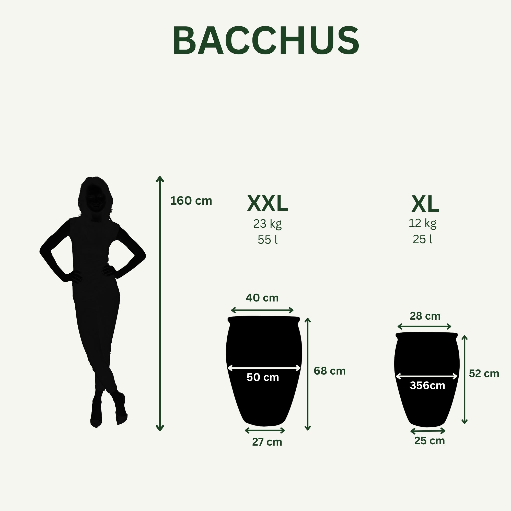 Keramický kvetináč BACCHUS – Morská modrá