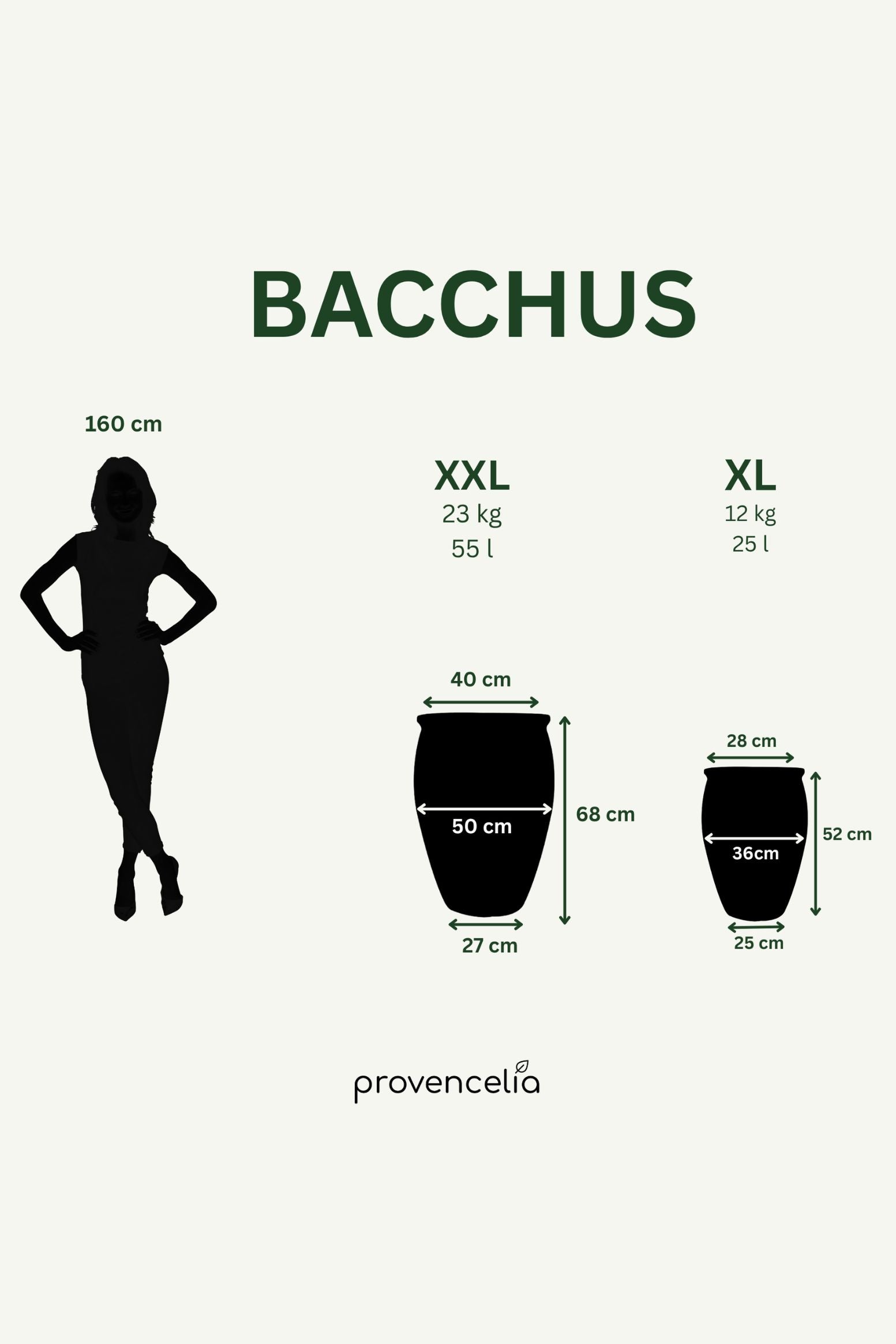 Keramický kvetináč BACCHUS - Tropická zelená.