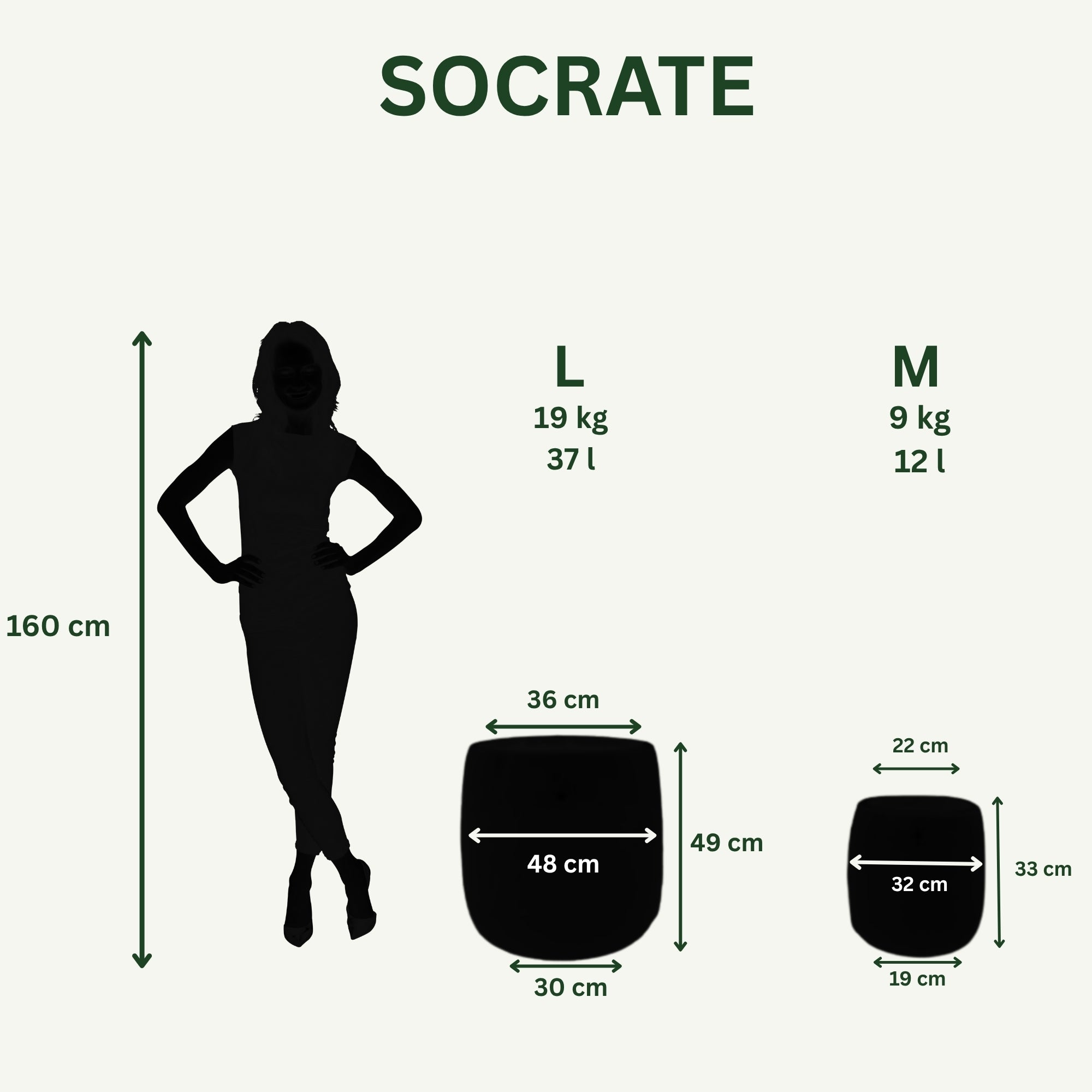 Keramický kvetináč Socrate – Azúrová modrá