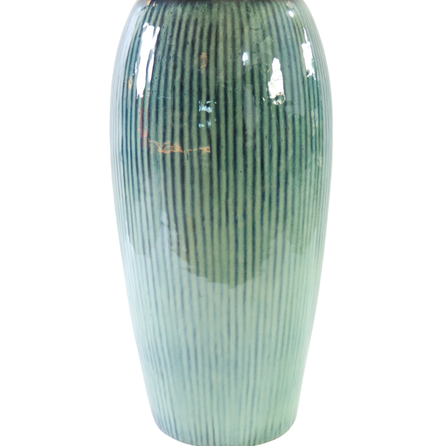 Keramický kvetináč Milano – Svetlomodrá