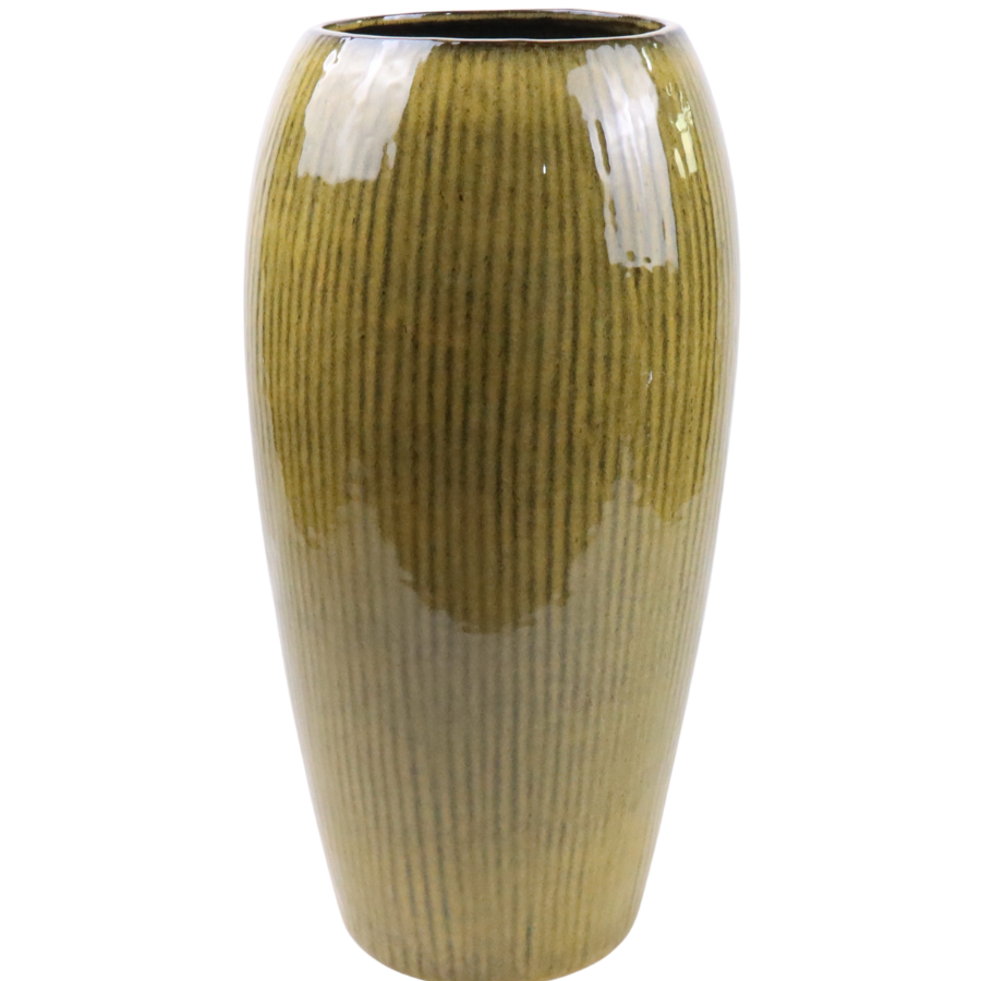 Keramický kvetináč Milano – Žltá