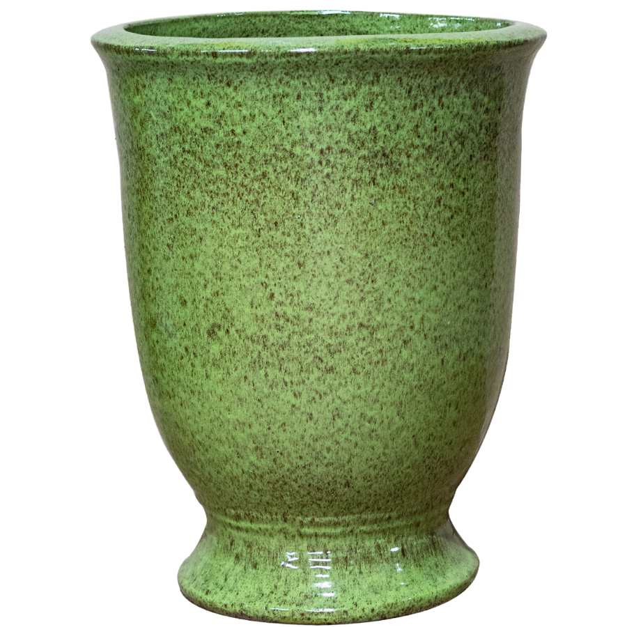 Keramický kvetináč Arthur – jesenná zelená
