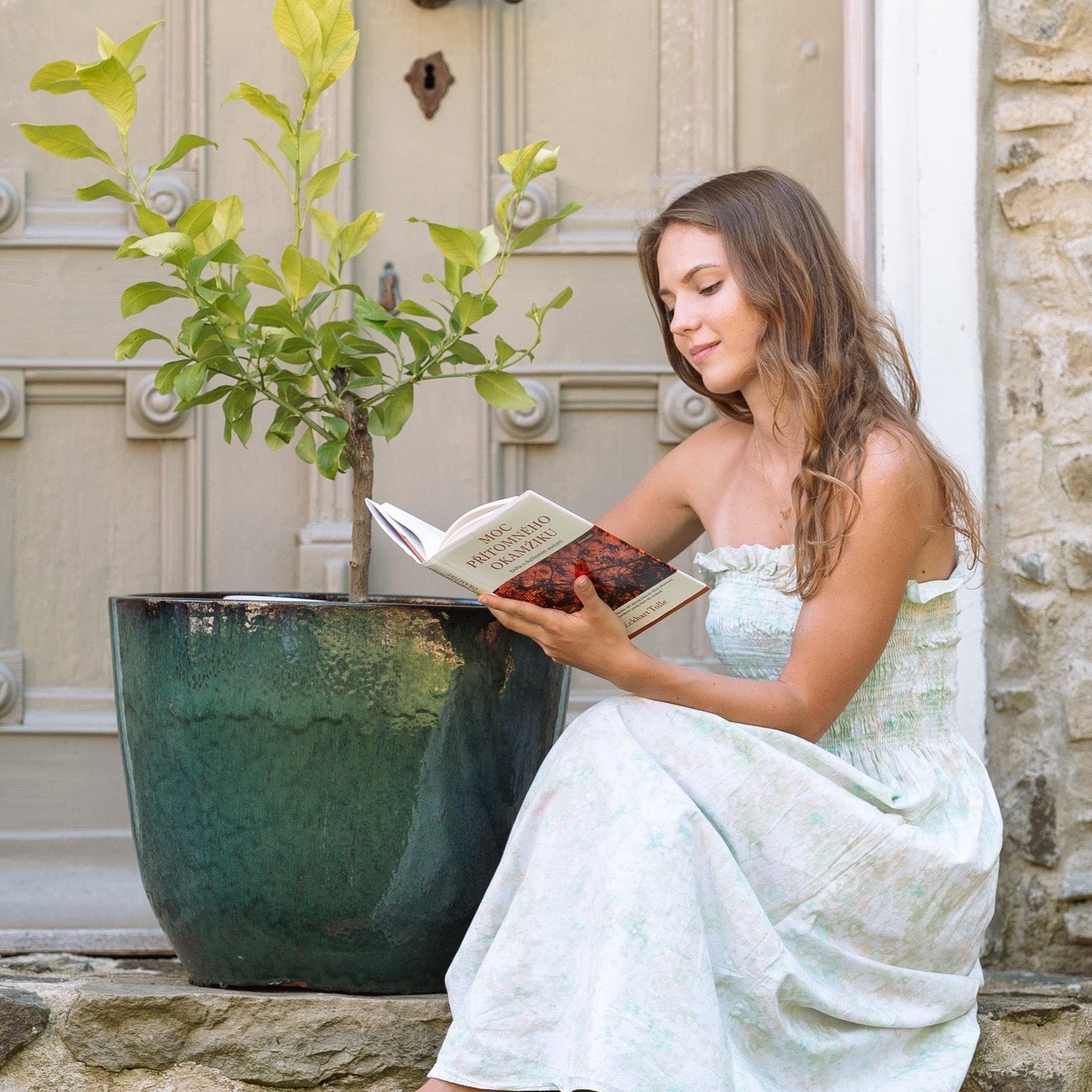 Keramický kvetináč LANCELOT - Nefritová