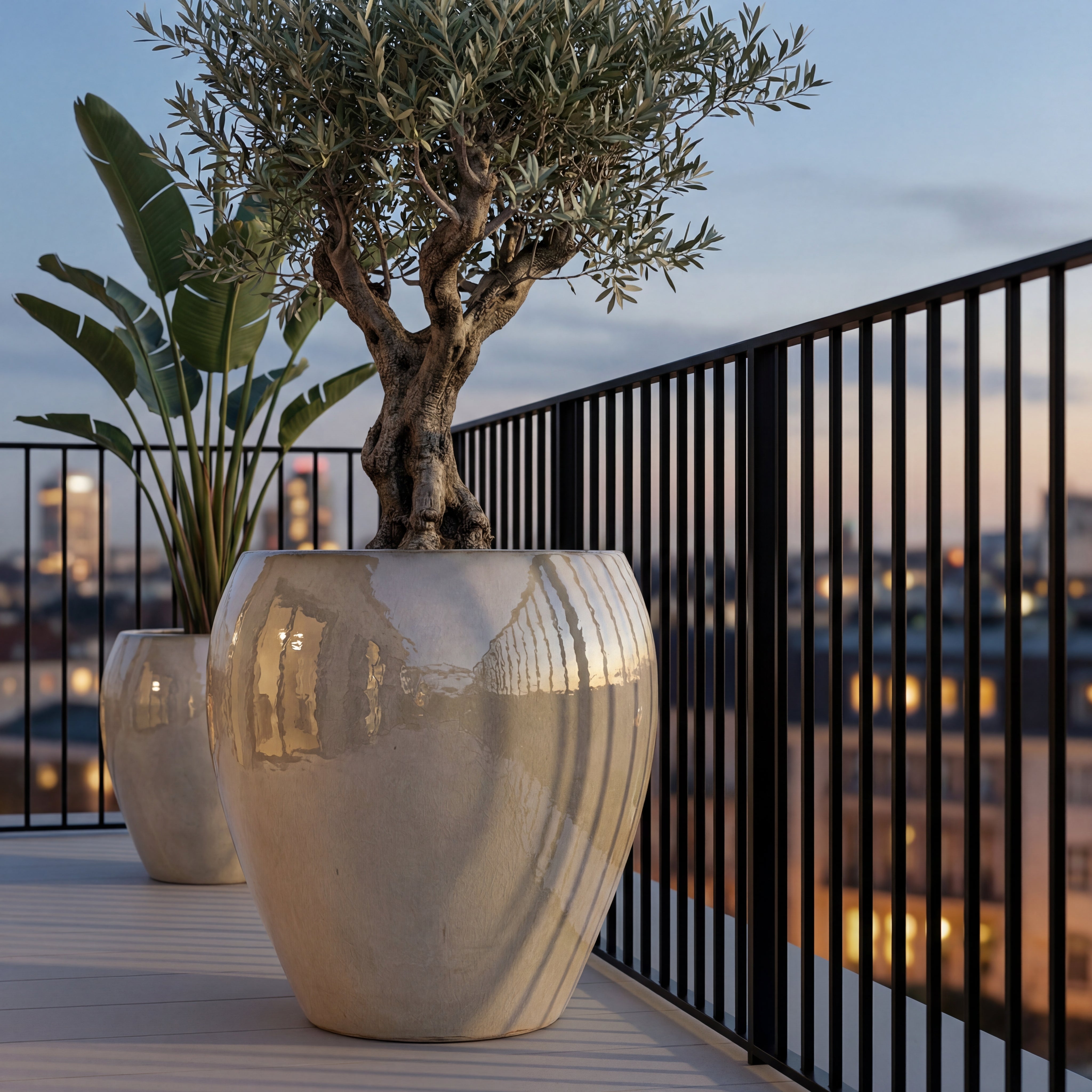 Keramický květináč LAFONTAINE - doplňující náhled