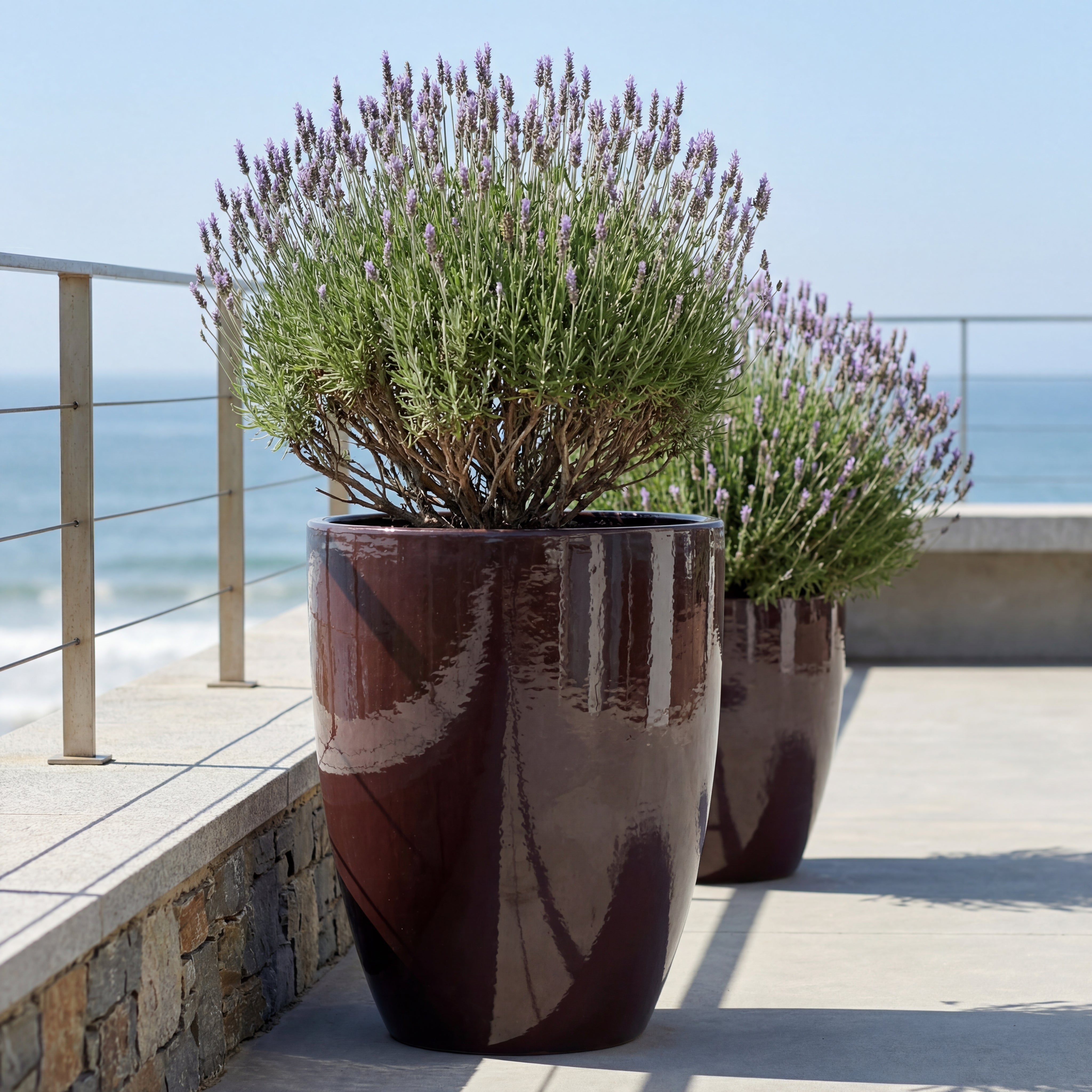 Keramický květináč MAZARIN - doplňující náhled