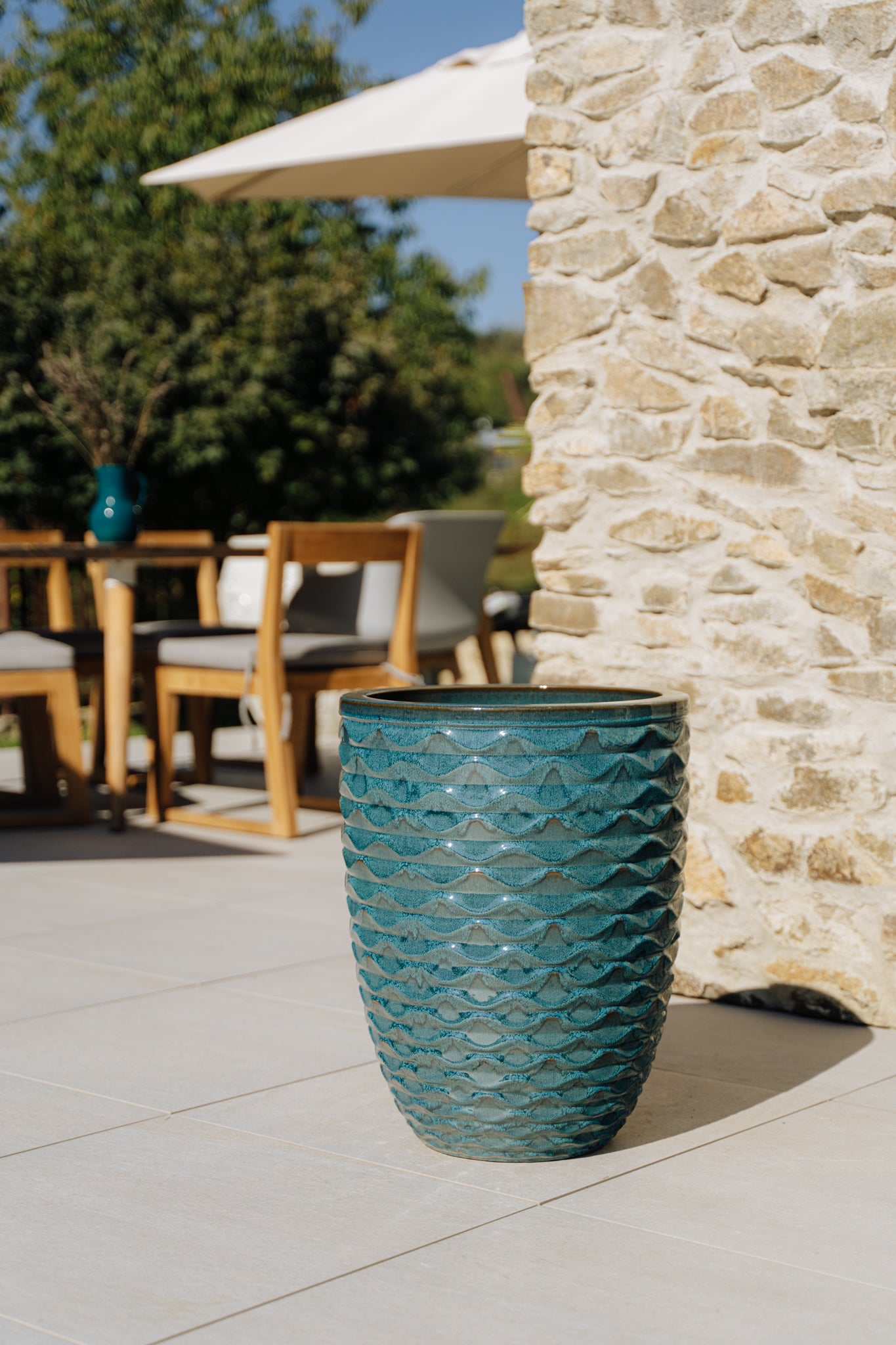 Keramický kvetináč Atlantis