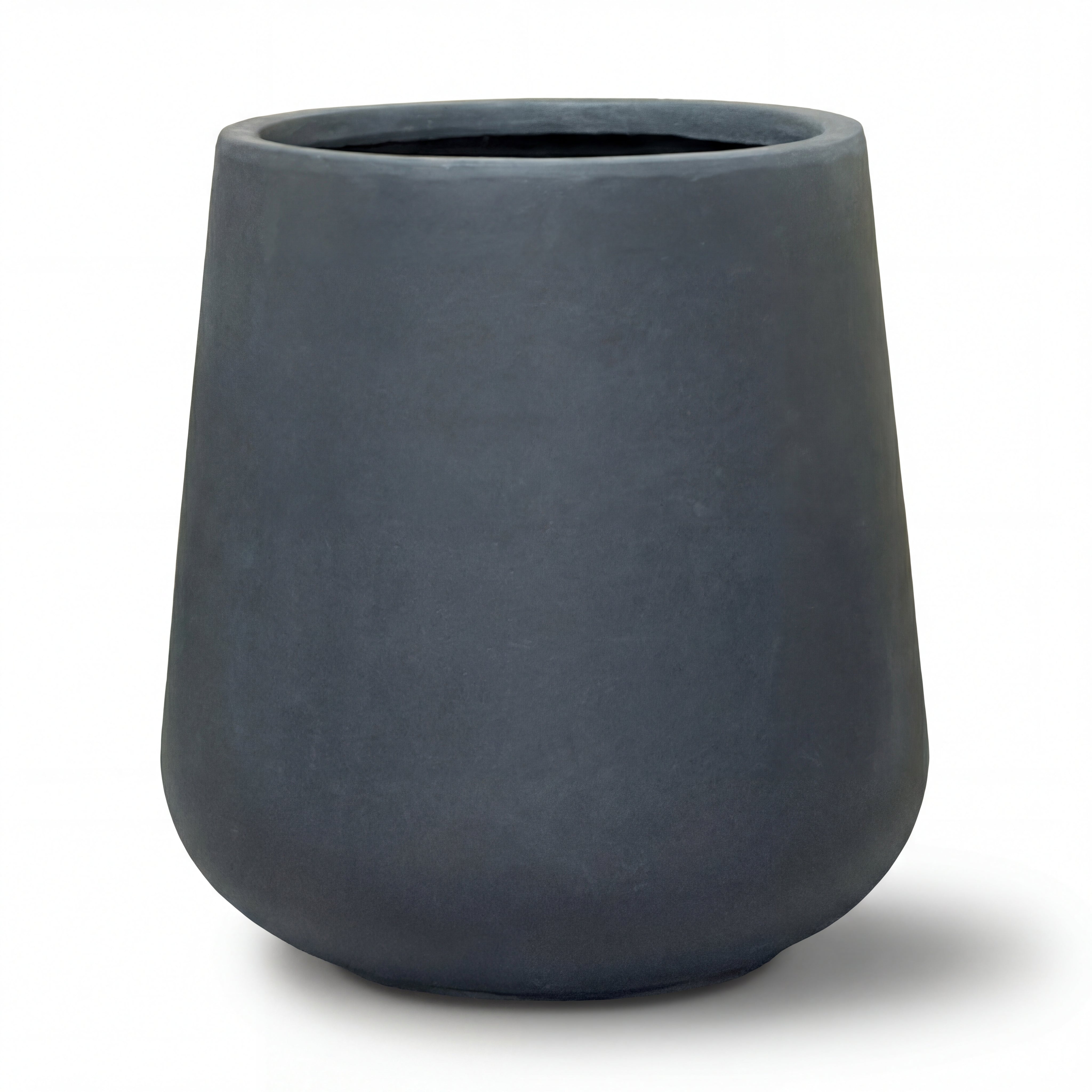 Betonový květináč Silex - Tmavě šedý