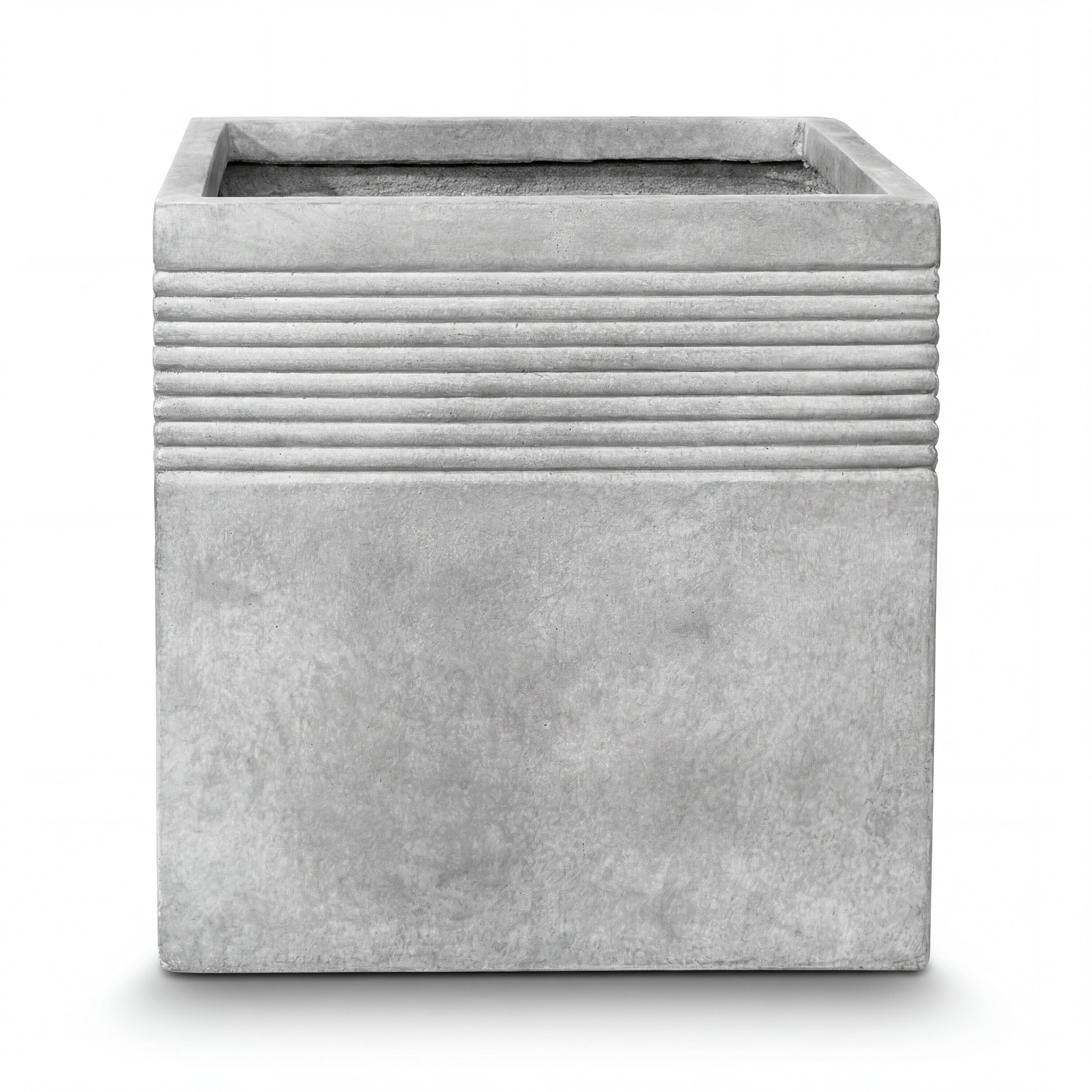 Betonový květináč Spirit - Světle šedý