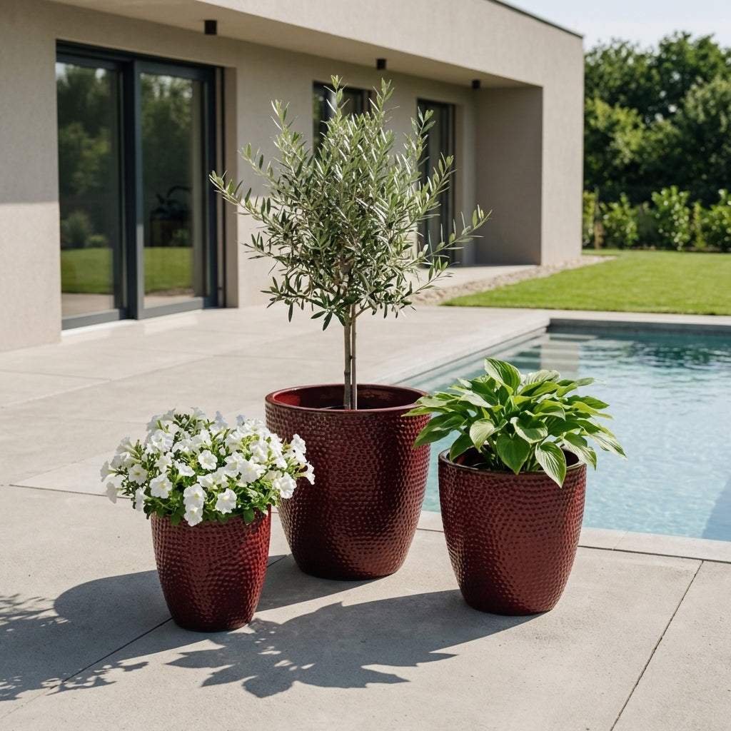 Kvetináč CIGALINE ručně vyráběný glazovaný květináč z terakoty – ručne vyrábaná keramika, XXL až 68 cm