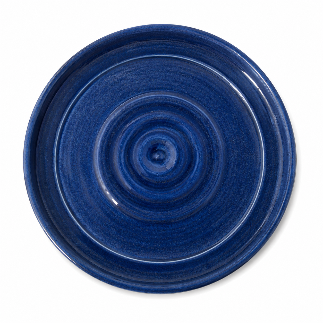 Podmiska pod kvetináč – Polnočná Modrá (Ø 16–49 cm)
