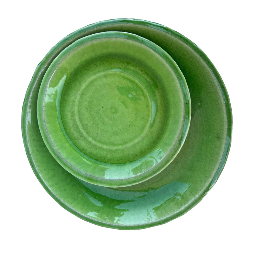 Podmiska pod kvetináč - Jablčne zelená