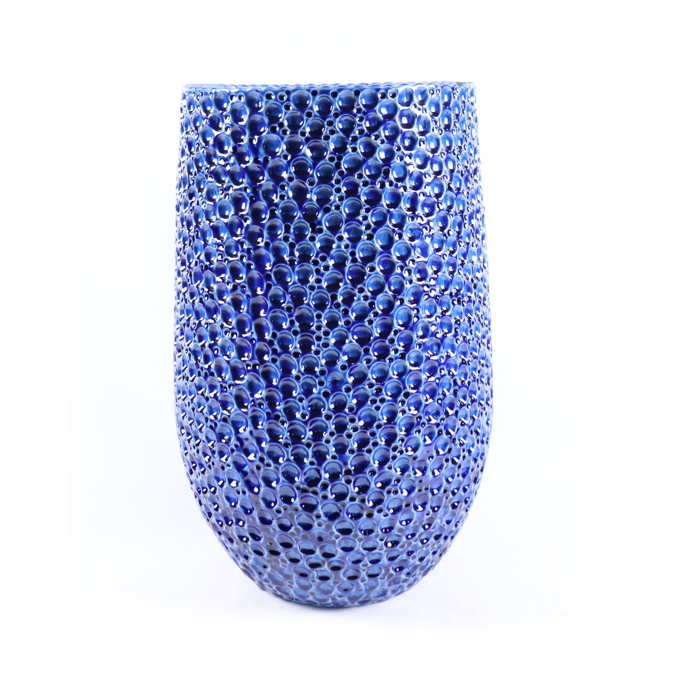 Keramický kvetináč Paris – modrý