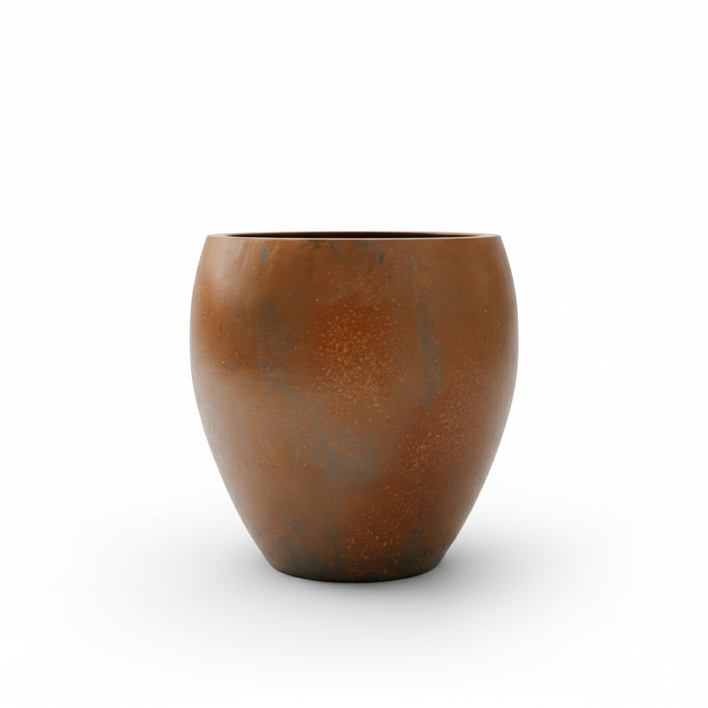 Keramický kvetináč LAFONTAINE - Antická hrdza