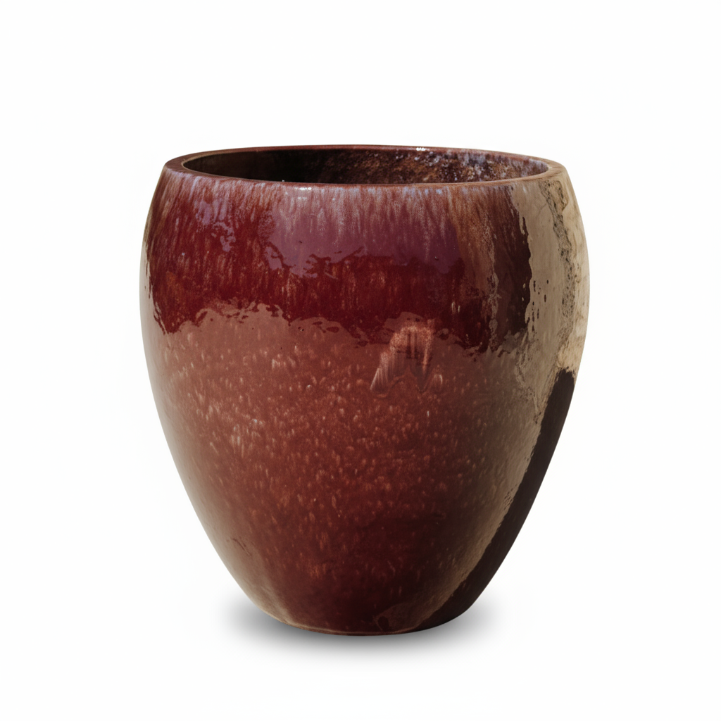 Keramický kvetináč LAFONTAINE - Fialová