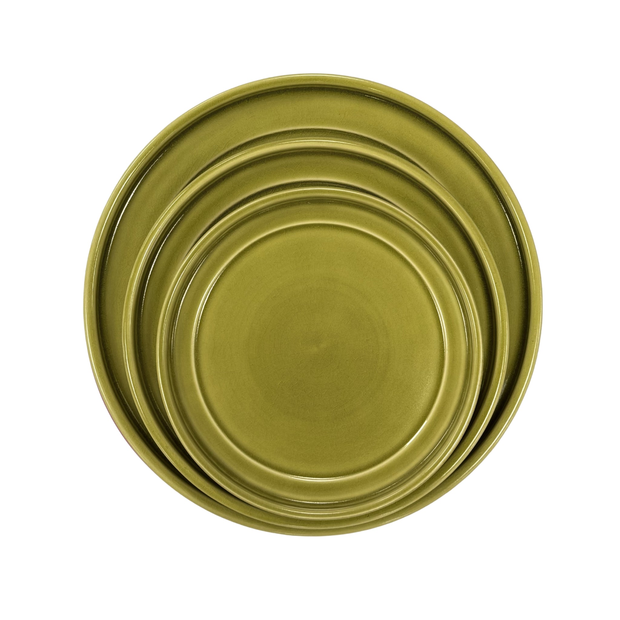 Podmiska pod květináč - Žlutá