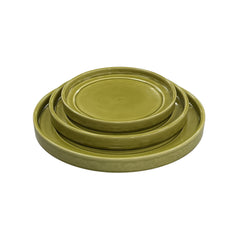 Podmiska pod květináč - Žlutá