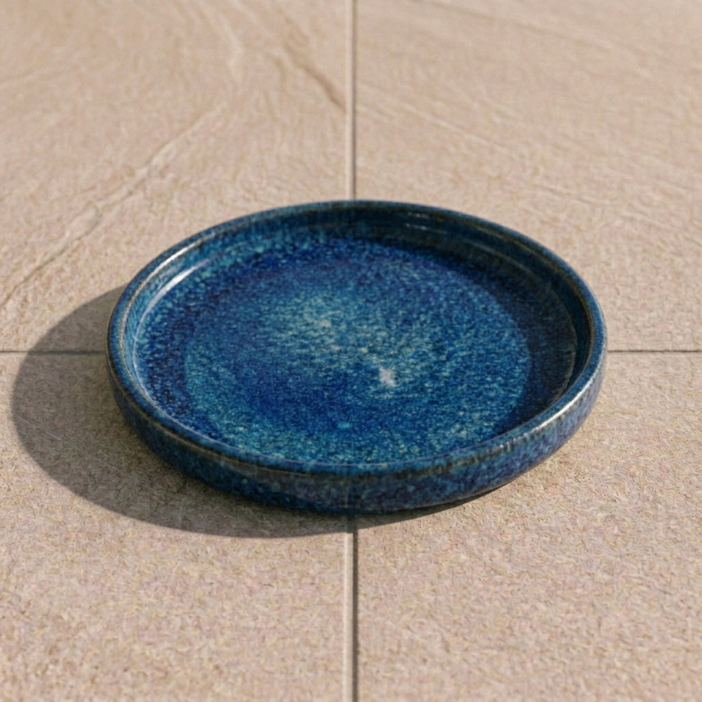 Podmiska pod kvetináč - Morsky Modrá (Ø 15–40 cm)