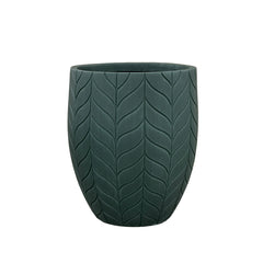 Betonový květináč Essence - Tmavě zelená