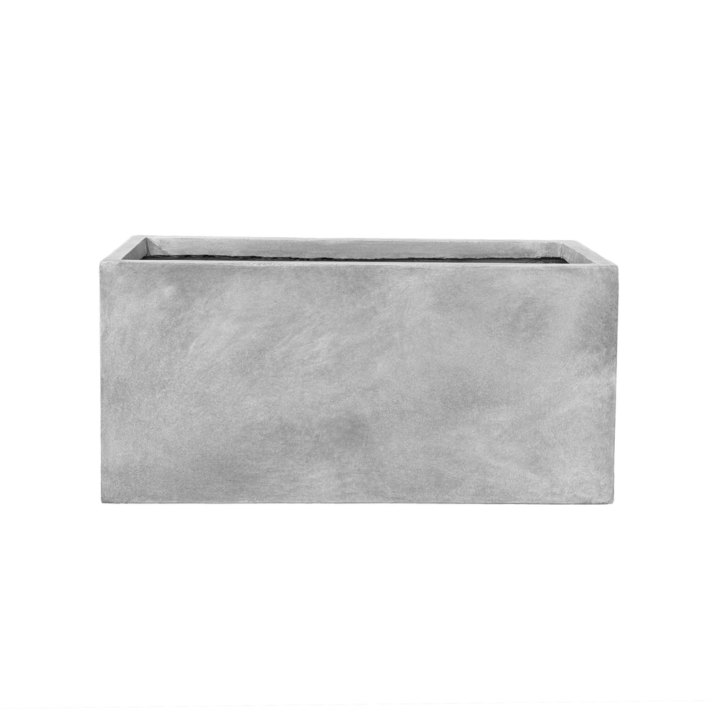 Betonový kvetináč Horizon (99 x 46 x 46 cm) - Svetlosivý