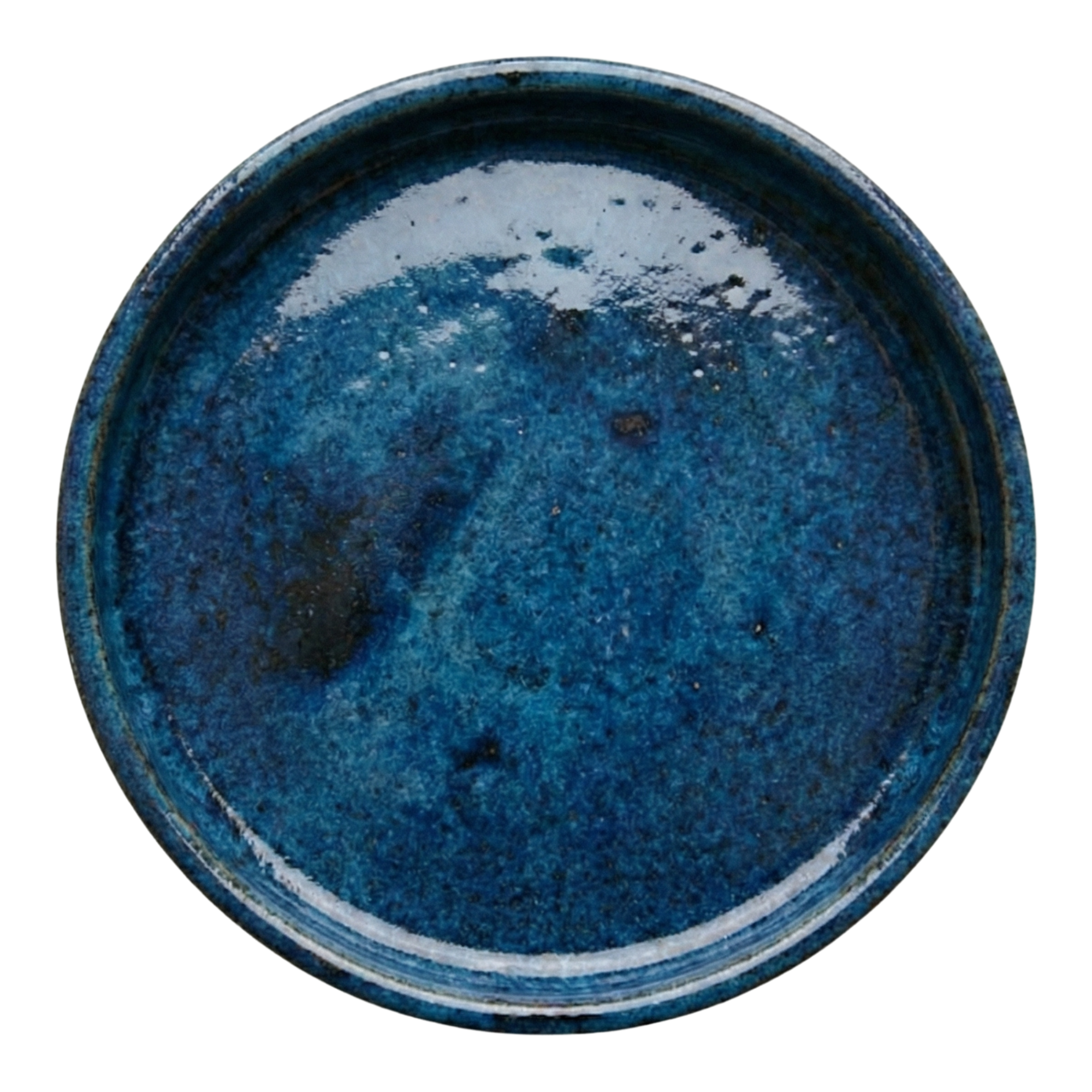 Podmiska pod kvetináč - Azúrovo modrá