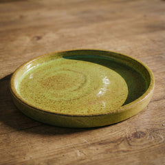 Podmiska pod kvetináč - Jesenná zelená