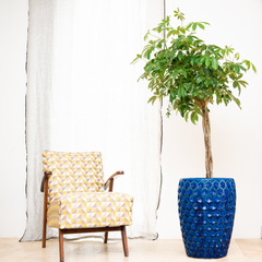 Keramický kvetináč Versaille – modrý