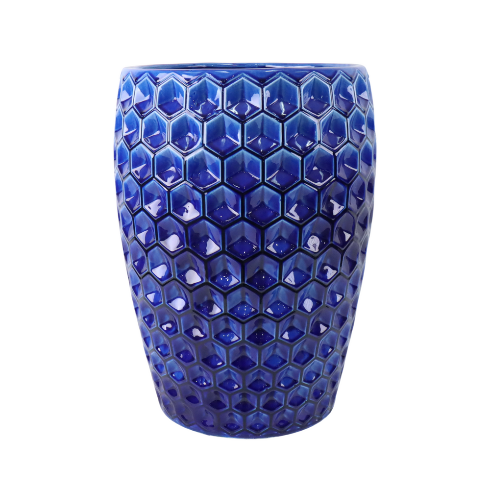 Keramický kvetináč Versaille – Modrý - XXL (38 x 54 cm)