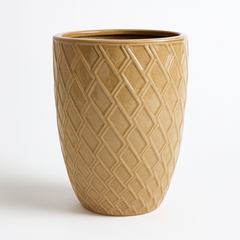 Keramický kvetináč Zeus - svetlomodrý