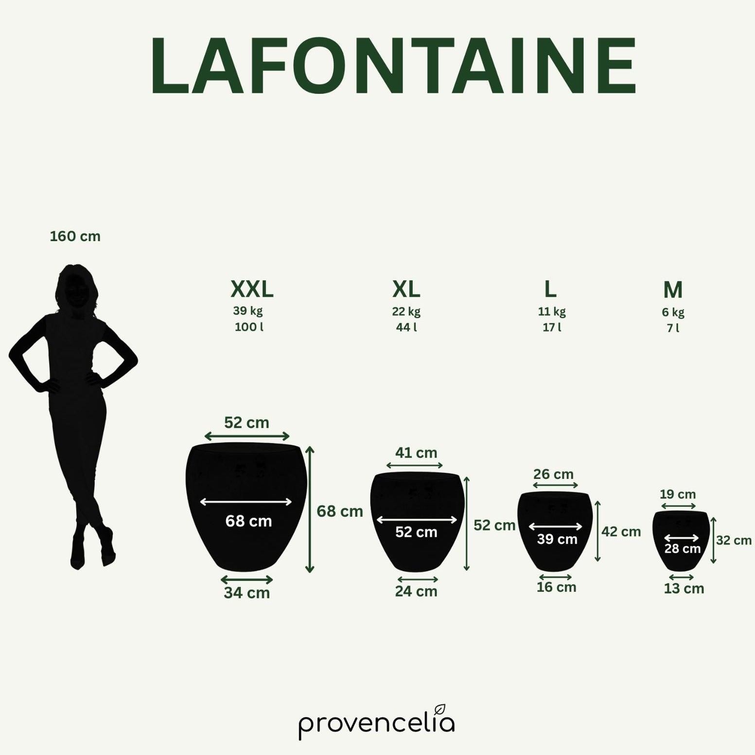 Keramický kvetináč LAFONTAINE - Perlová