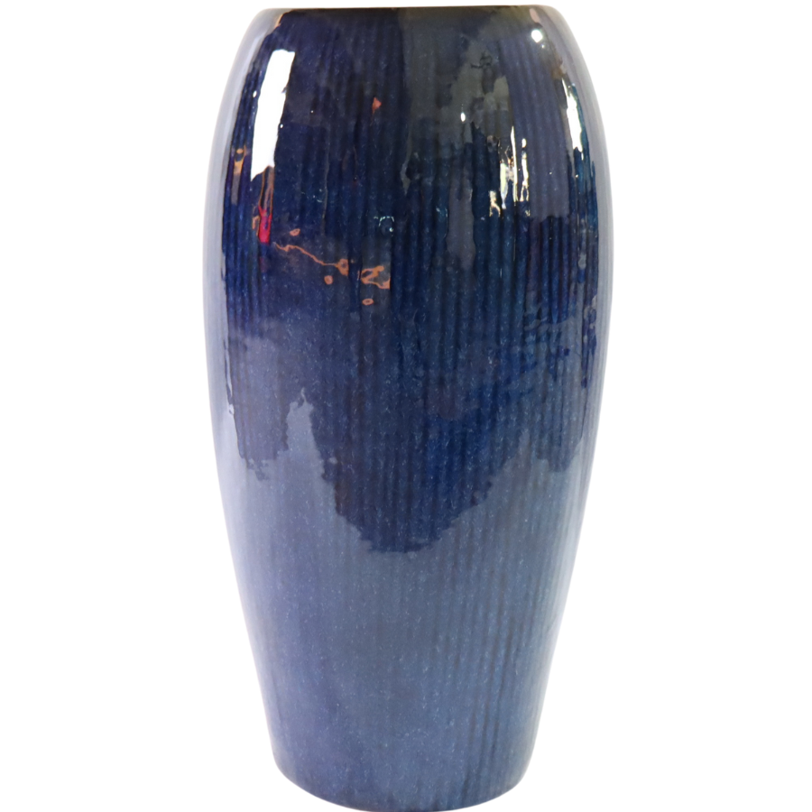 Keramický kvetináč Milano – TmavoModrá - XXL (31 x 61 cm)