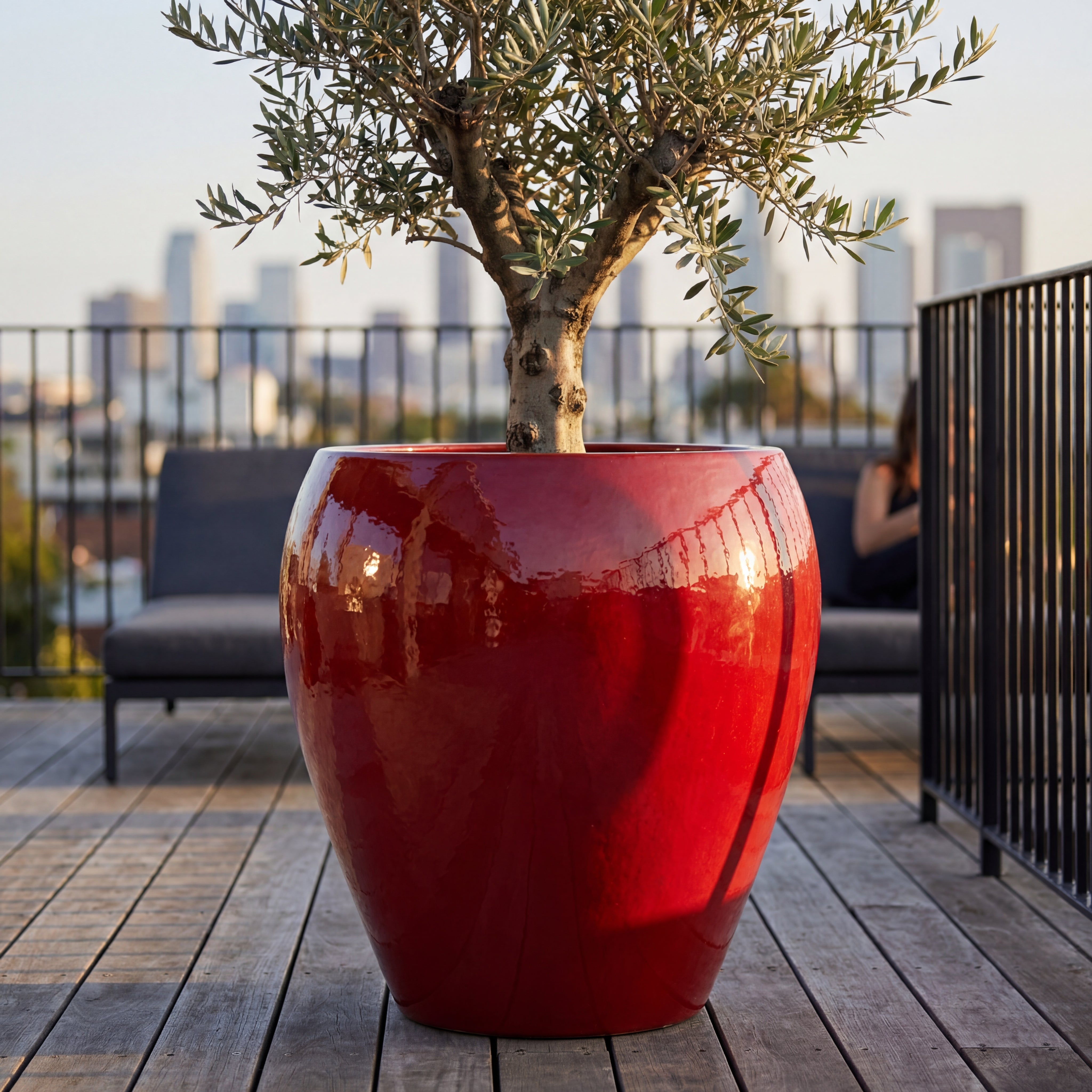 Keramický květináč LAFONTAINE - doplňující náhled