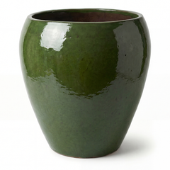 Velký keramický květináč LAFONTAINE 2 - Jemná zelená