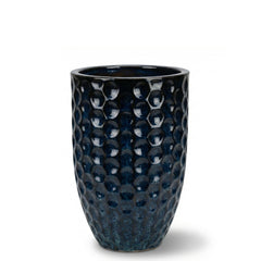 Keramický kvetináč MEROVEE - Ľadovo modrá - M (23 cm x 35 cm)