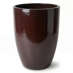 Keramicky kvetináč Mazarin - Čierno zelený