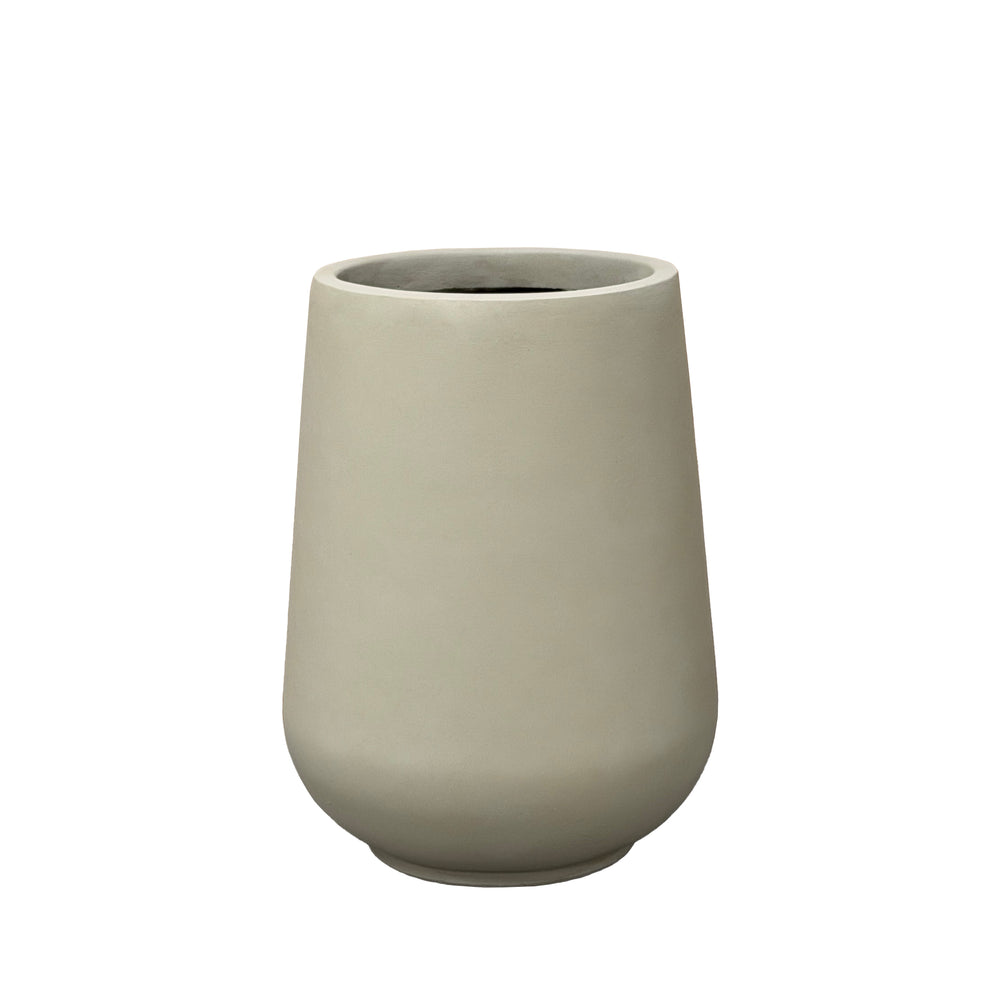 Betónový kvetináč MONOLITH - Béžový - XL (40cm 53 cm)