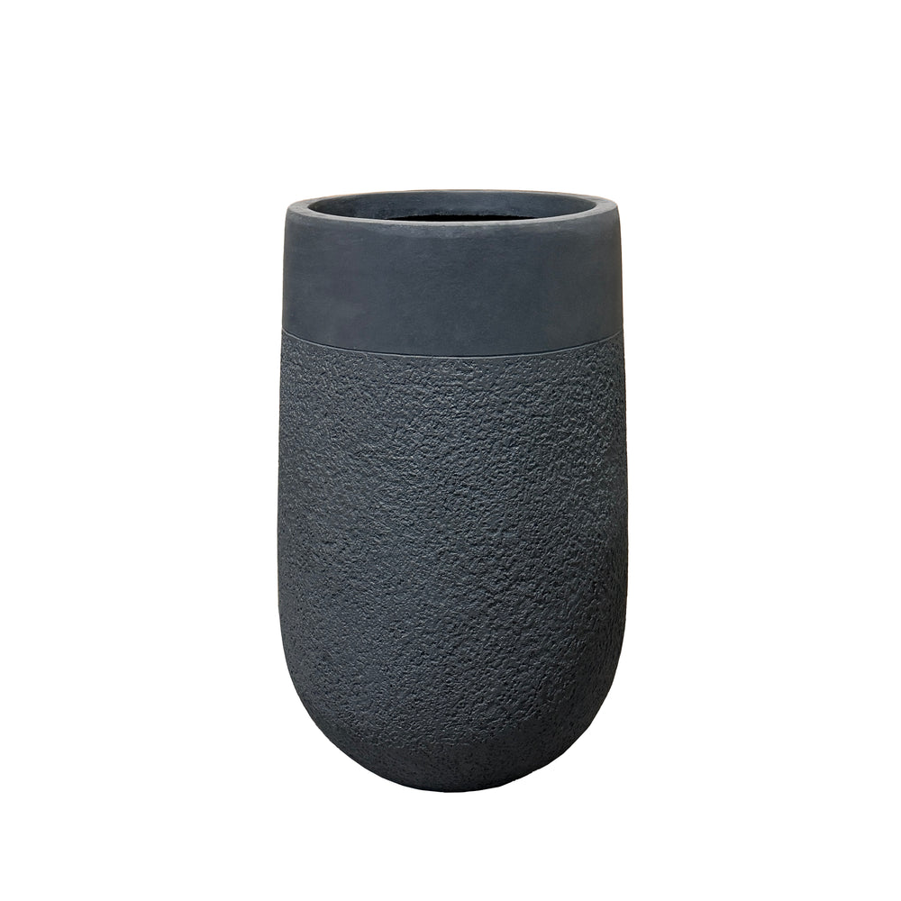 Betónový kvetináč Opus – Tmavosivá - XL ( 53x78cm)