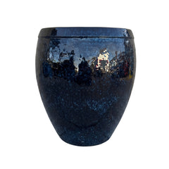 Keramický květináč Atlas - Tmavě  modrá - XL (53 cm x 57 cm)