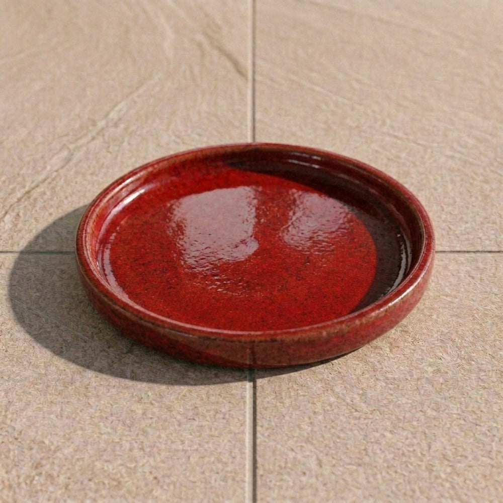 Podmiska pod kvetináč - Cisársky Červená (Ø 16–40 cm)