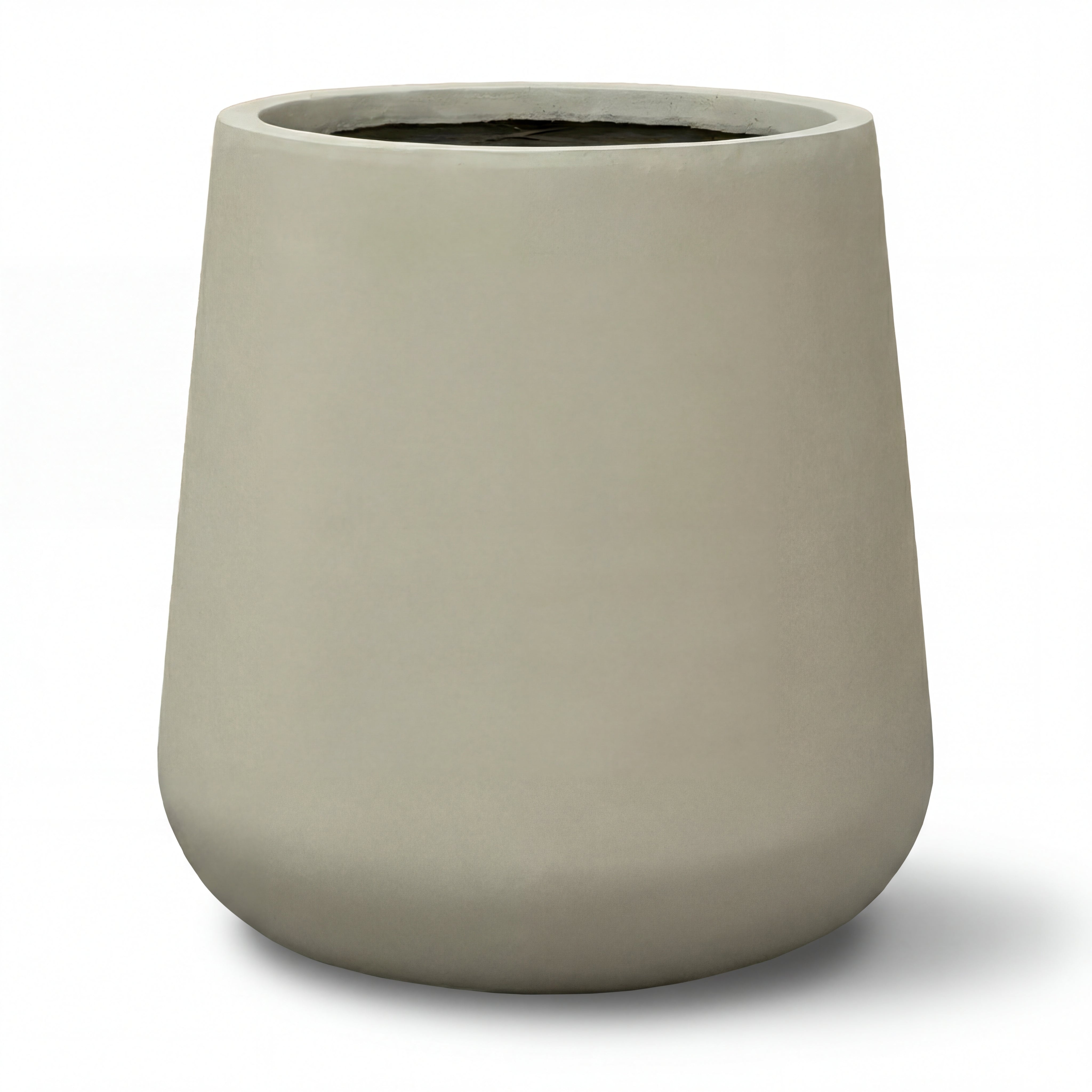 Betonový květináč Silex - Béžový