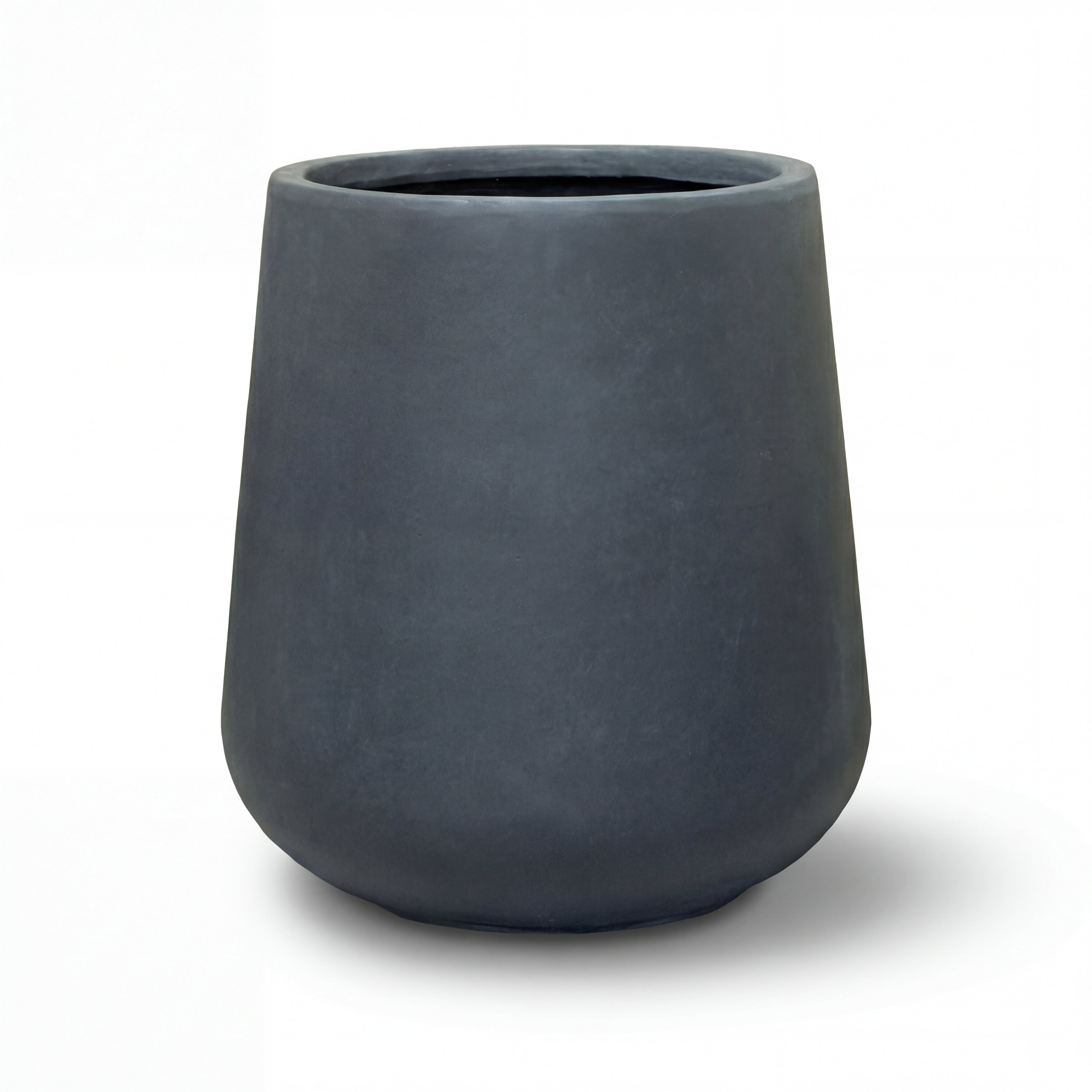 Betonový květináč Silex - Tmavě šedý