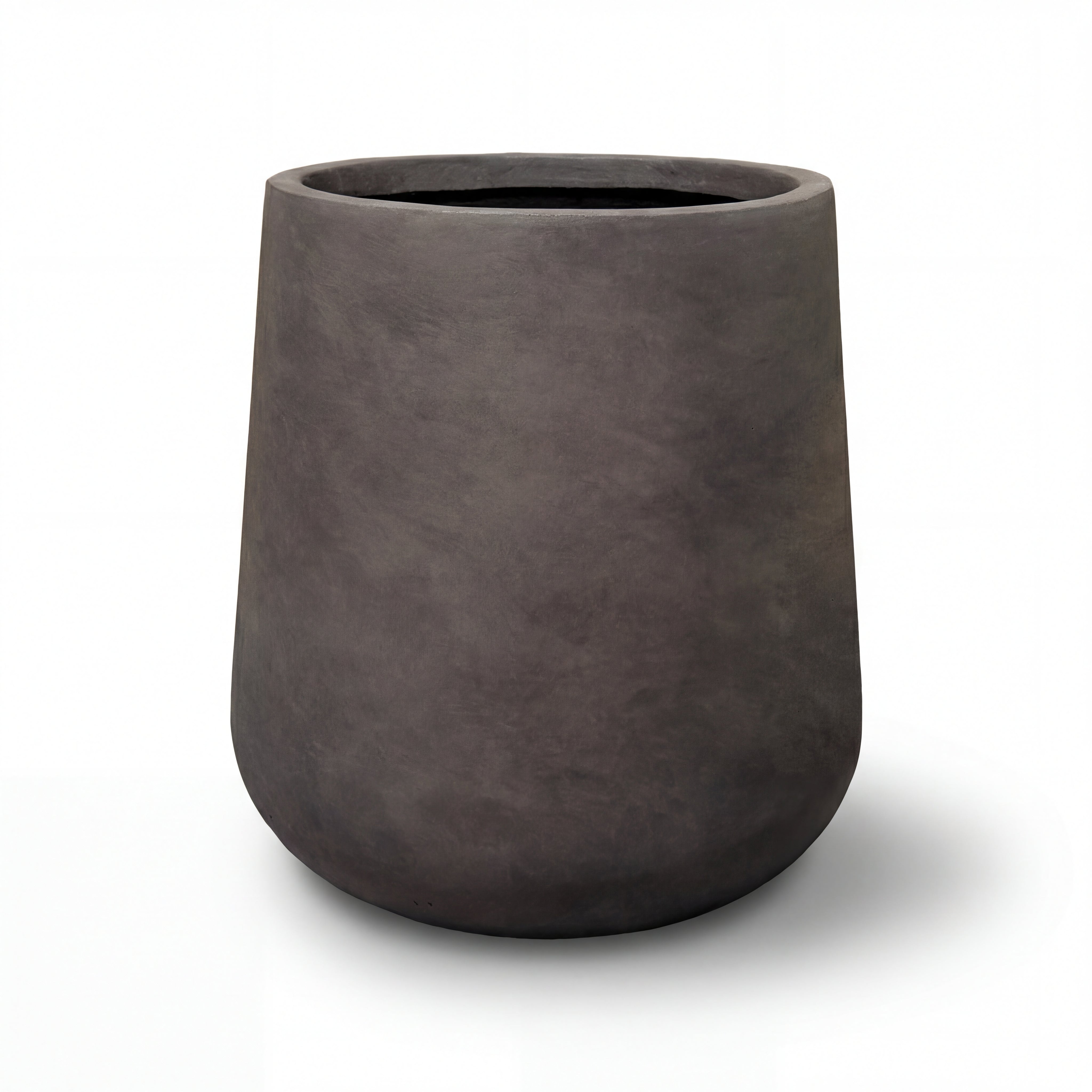 Betonový květináč Silex - Hnědý